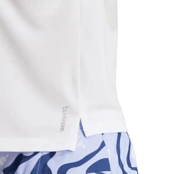 Adidas Camiseta Manga Corta Run it Bl Tee W Mujer Blanco Talla S