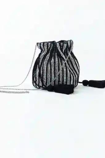 Bolso Negro Puro Ultraoscuro Mujer Talla U 309F094