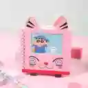 Libreta Argollada Bus Serie Crayon Shinchan Azul Miniso