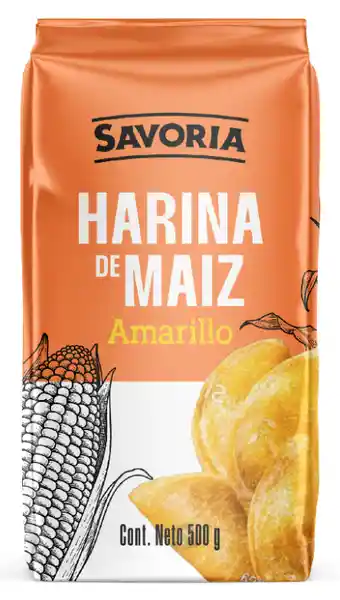 Savoria Harina de Maíz Amarilla