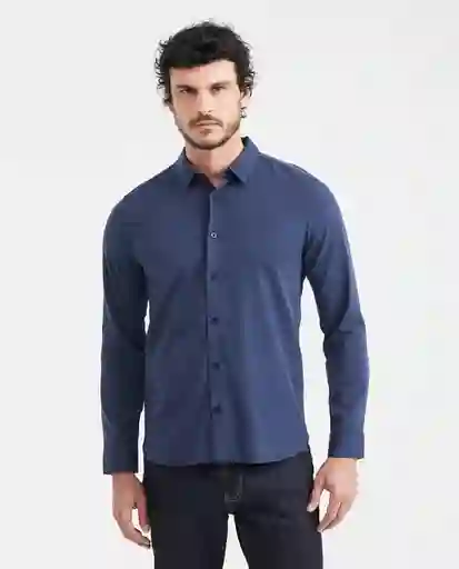 Camiseta Pocket Azul Medianoche Ultra Oscuro T. L Chevignon
