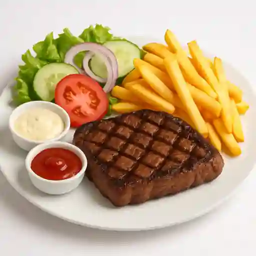 Churrasco con Papa Francesa