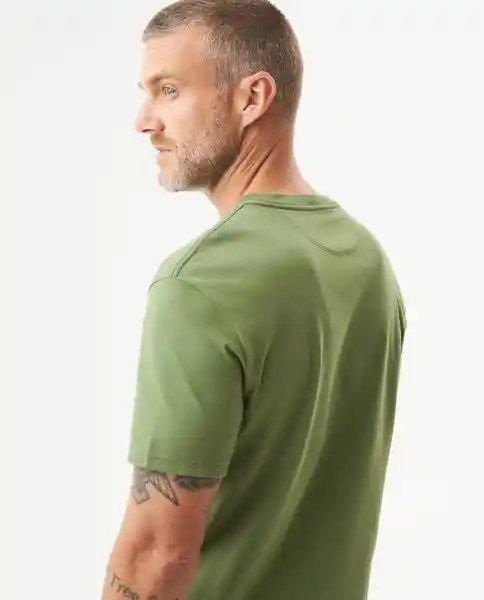 Camiseta Compass Graphic Verde Loden Oscuro Talla L Chevignon