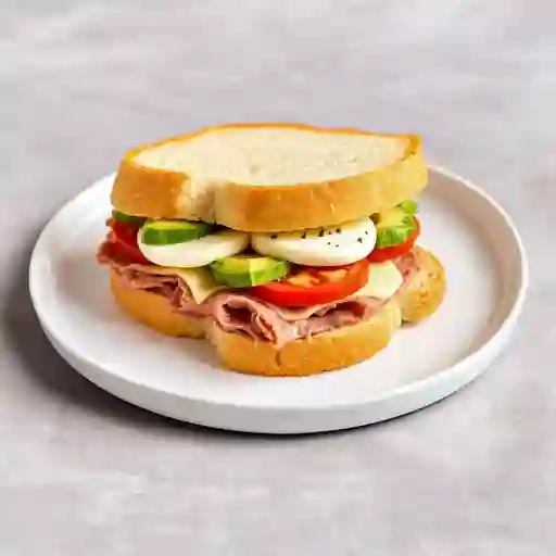 Sándwich pastrami de pavo