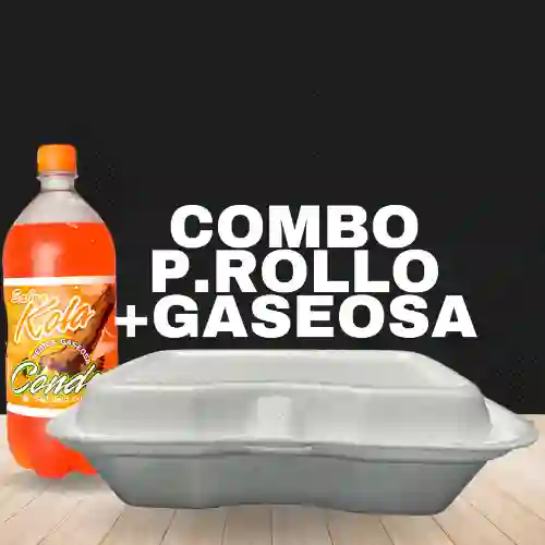 Combo Plato de Rollo Mixto+ Gaseosa 250