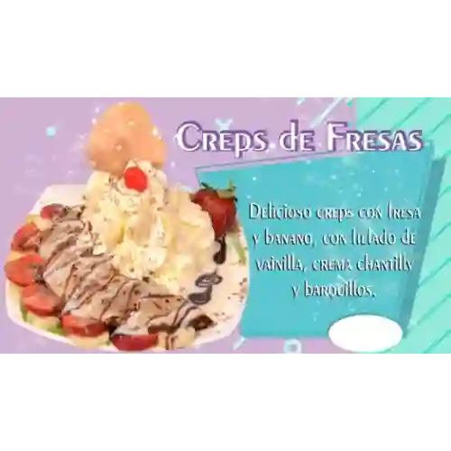 Creps de Fresas