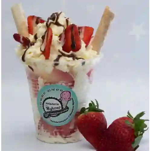 Fresas con Crema