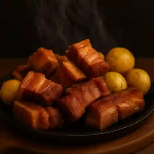Chicharron con Criolla