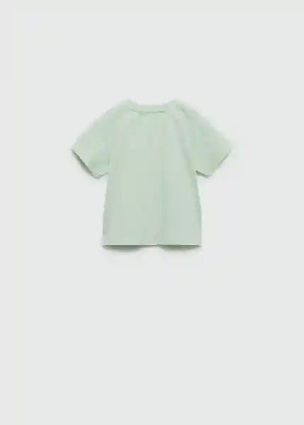 Camiseta Flotador Verde Pastel Talla 70 Niños Mango