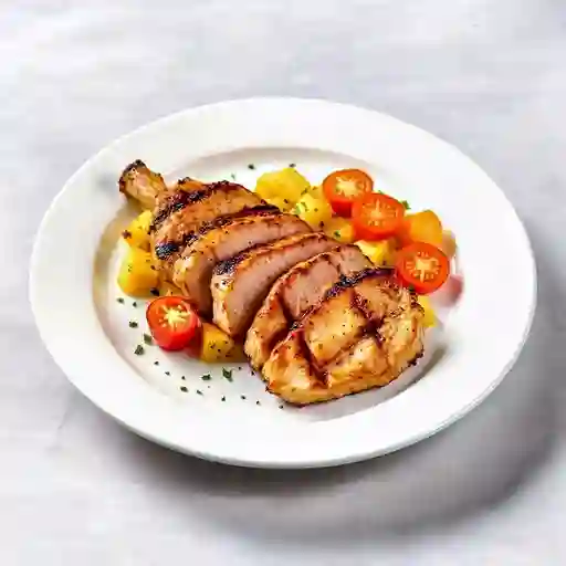 Lomo de cerdo a la finas hiervas