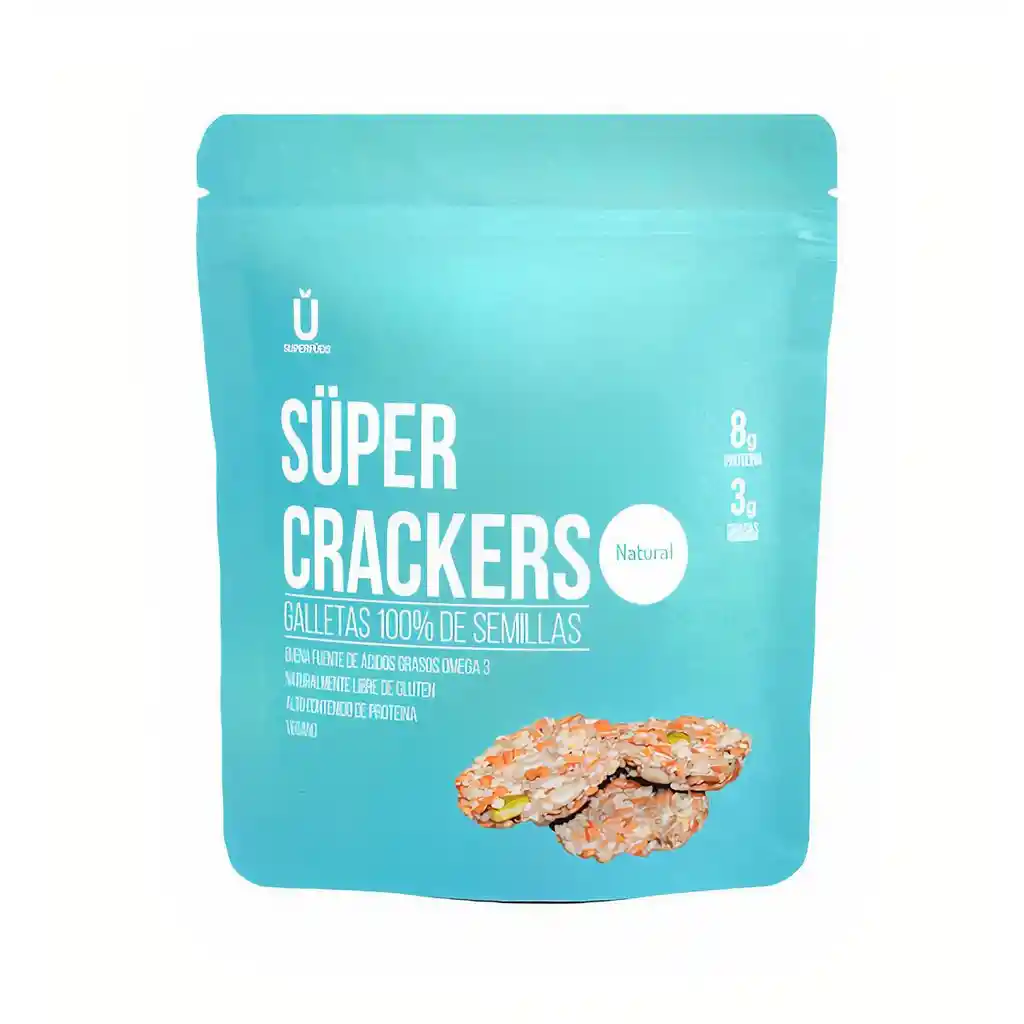 Superfuds Snack Super Crackers Only Seed Crackers 20 g