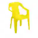 Silla Estrella Color Amarillo Mostaza Rimax