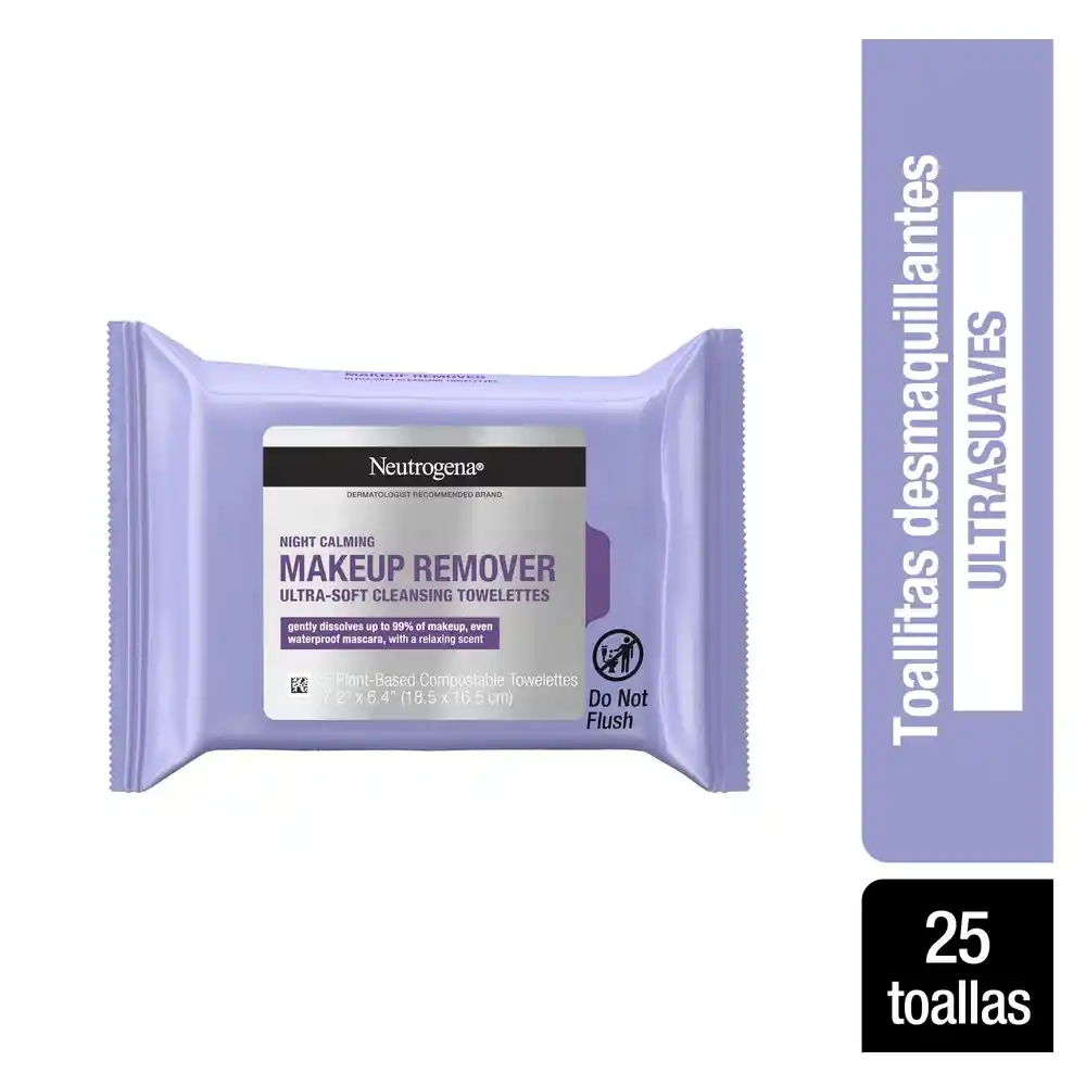 Neutrogena Toallitas Desmaquillantes Night Calming