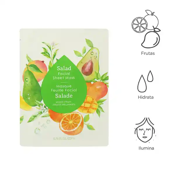 Mascarilla Facial Salad de Mix de Frutas Miniso