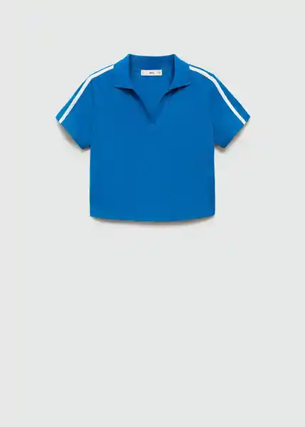 Polo Sport Azul Talla L Mujer Mango