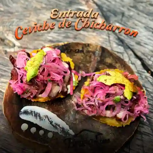 Ceviche de Chicharrón Asado