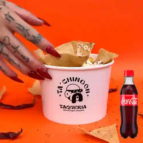 Combo Esquite + Coca-Cola Sabor Original 400 ml