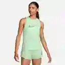 Nike Camiseta W One Swsh Hbr Tank Mujer Verde S Ref: FN2606-376