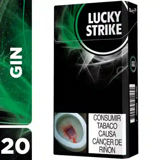 Lucky Strike Cigarrillo Gin XL