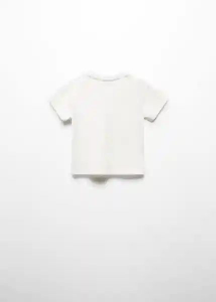 Camiseta Tortuga Offwhite Talla 66 Niños Mango