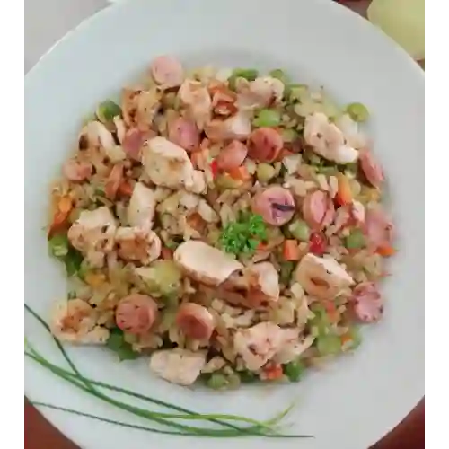 Arroz con Pollo para Dos