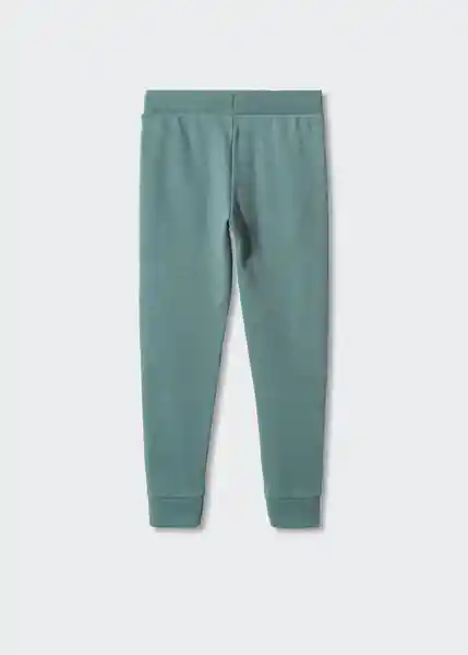 Pantalón Nápoles Verde Talla 08 Niños Mango