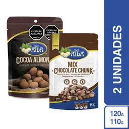 Combo Pareja Perfecta+Chocolate Chunk +Almendra Con Cocoa 120 g