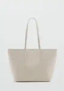 Bolso G Maribel Crudo Talla 99 Mujer Mango