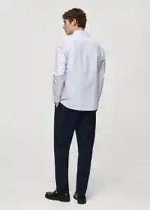 Camisa Kodak Celeste Talla XL Hombre Mango