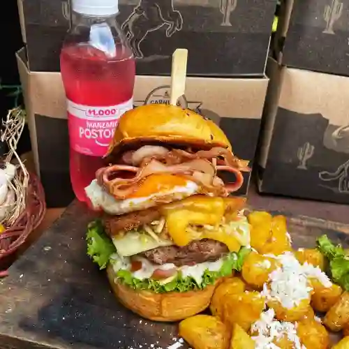 Combo Llanero Solitario+ Criolla+ Bebida