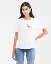Camiseta Graphic Crudo Pristino Claro Talla S Chevignon