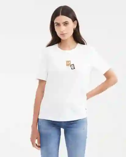Camiseta Graphic Crudo Pristino Claro Talla S Chevignon