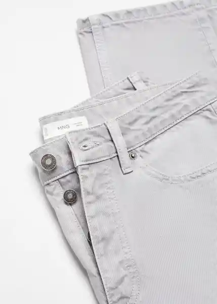 Pantalón Regfitg Niños Gris Talla 19 Mango