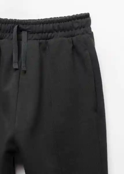 Pantalón Marga Negro Talla 12 Niñas Mango