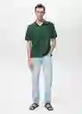 Camiseta Polo Xavi Botella Talla M Hombre Mango