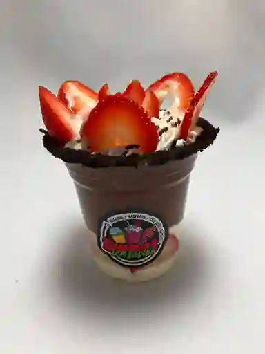 Fresas con Crema Vaso 9Oz