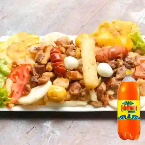 Combo Picada Amigos (3 Personas) + Colombiana 3 l