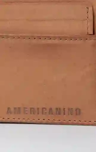 Billetera Unisex Café T no Aplica 772G500_CAF181336 Americanino