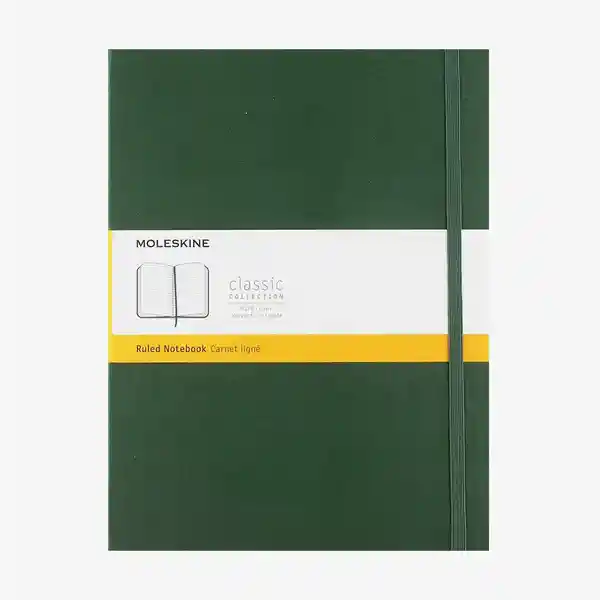 Inkanta Cuaderno Rayas Verde Mirto Hc XL