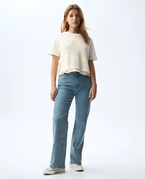 Jean Mujer Azul Talla 10 331G903_AZU174021 Americanino