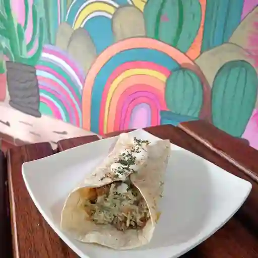 Burrito De Pollo + Gaseosa 250 Ml