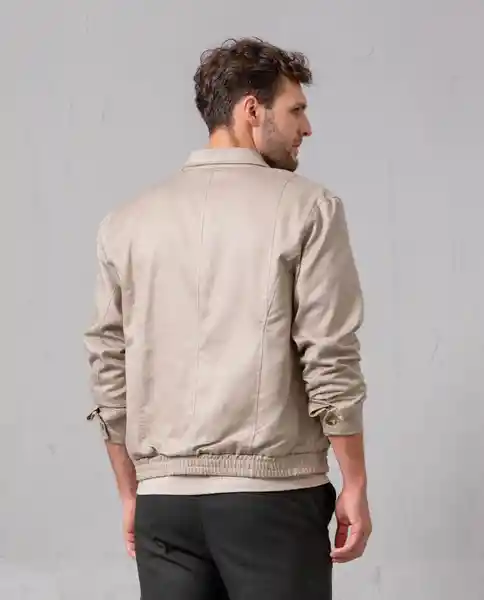 Chaqueta Hombre Beige Bosque Medio Talla S 02809 Rifle
