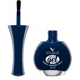 Vogue Esmalte Efecto Gel Impacto Negro