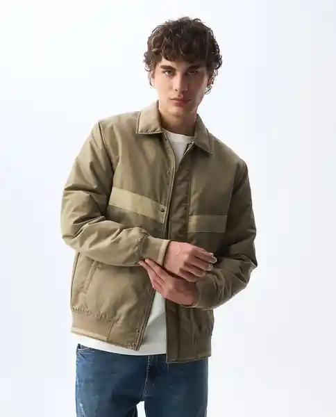 Chaqueta Hombre Beige Talla M 821G000_BEI161110 Americanino