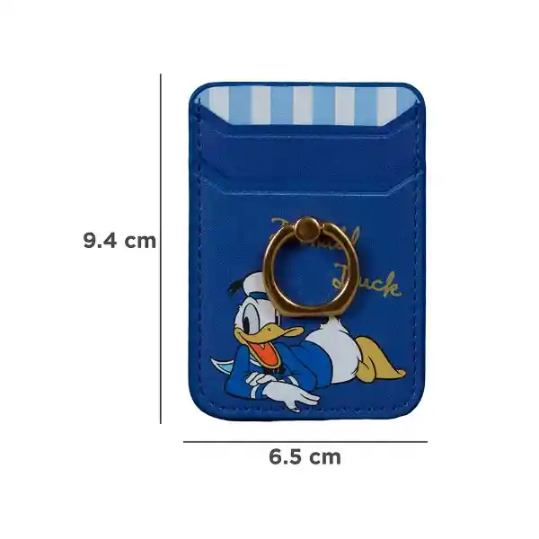 Tarjetero Para Celular Stick on de Donald Disney Miniso