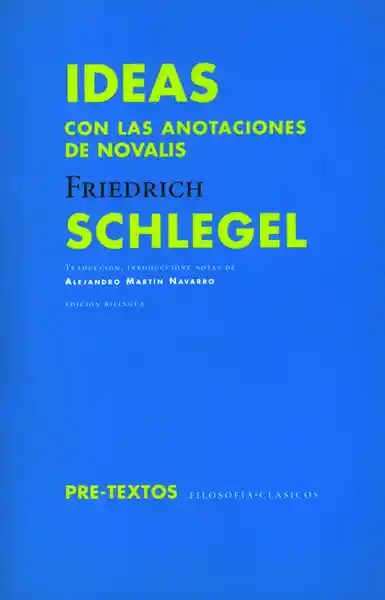 Ideas Con Las Anotaciones de Novalis - Friedrich Schalegel