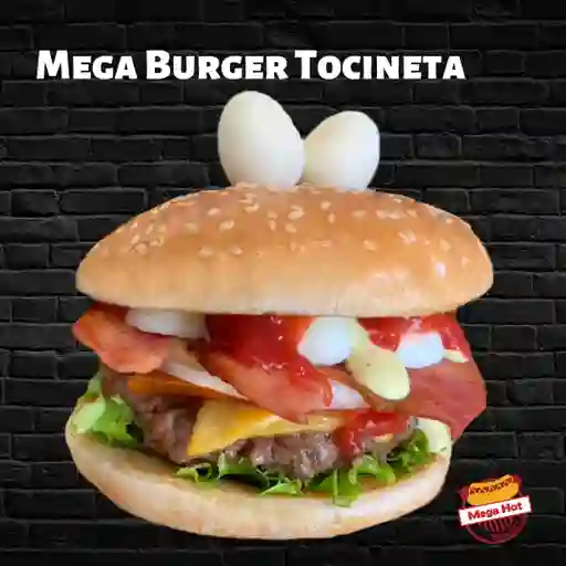 Mega Burger Tocineta