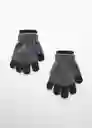 Guantes Combo Negro Talla 98 Niños Mango