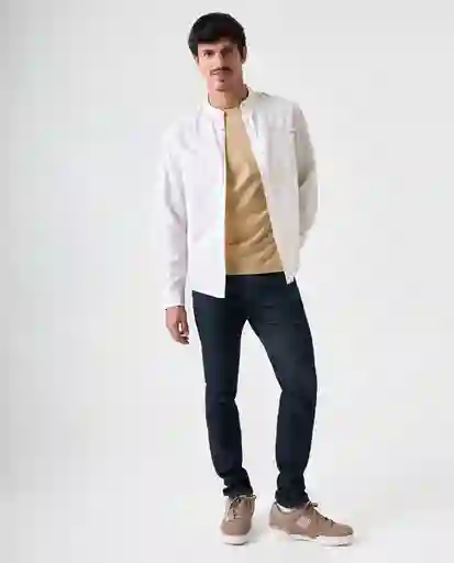 Camisa Hombre Crudo Talla XS 812G500_CRU120105 Americanino
