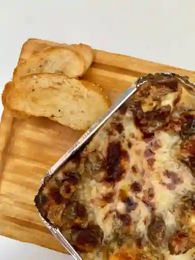 Lasaña Pollo Champiñon